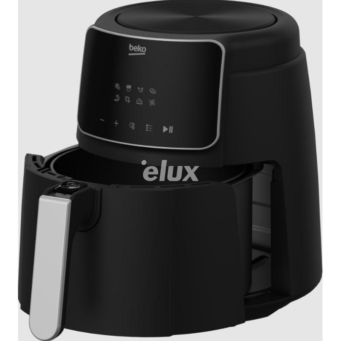 Фритюрница Beko, черная, объем 4,7л