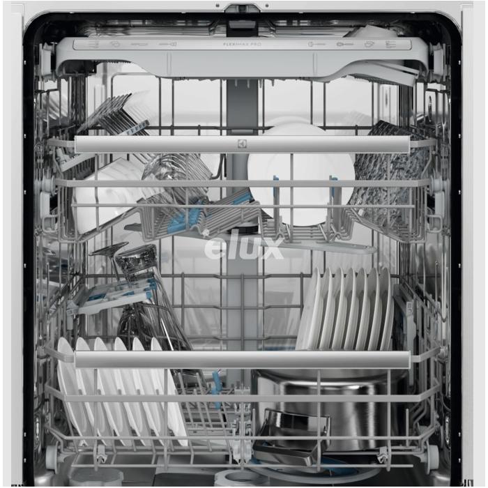 Nõudepesumasin Electrolux, integreeritav, 3 korvi, 60 cm, 37 dB