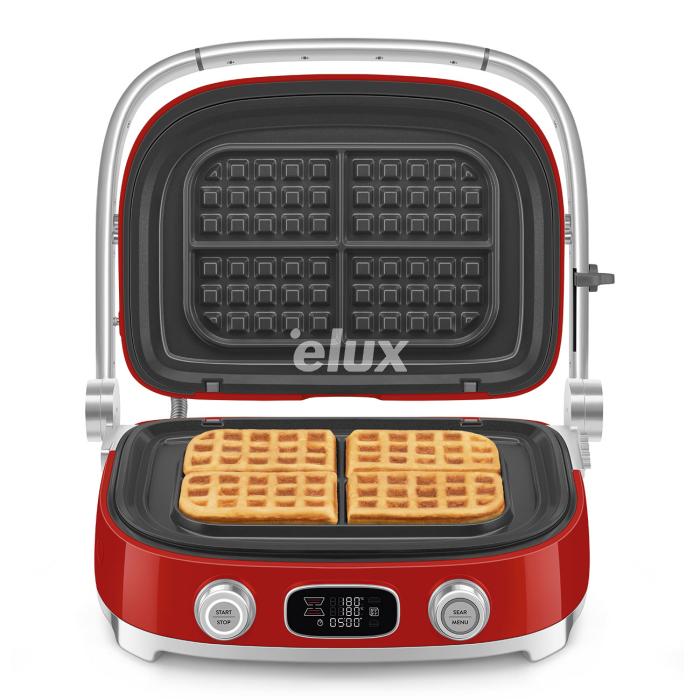 Lauagrill Smeg, 50`ndate stiil, punane