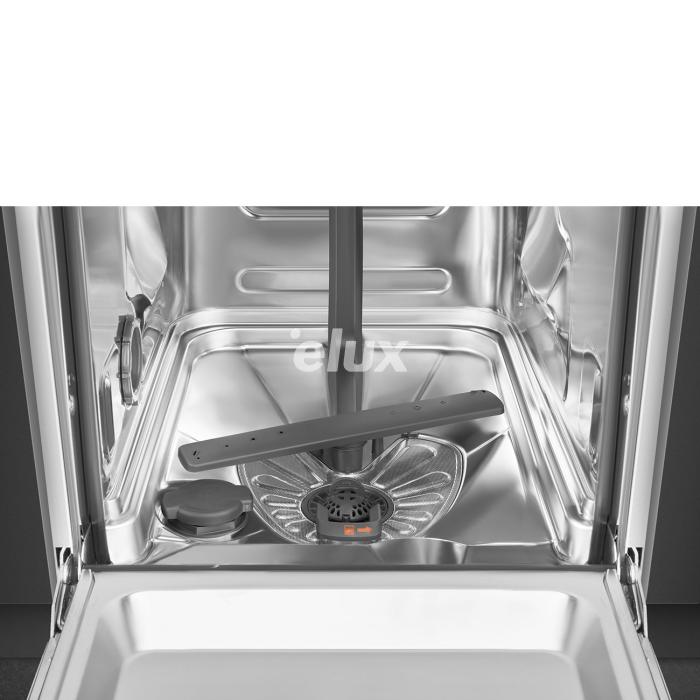 Nõudepesumasin Smeg, integreeritav, 45 cm, 44 dB, 3 korvi