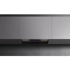 Integreeritav õhupuhastaja Falmec GRUPPO INCASSO COMFORT 70 cm, 800 m3/h, LED 2 x 1,2 W (muudetav valguse temp. 2700-5600K), must, dialoogsüsteem