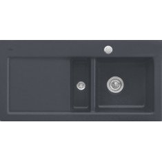 Valamu Villeroy&Boch, Subway 60, 97 cm, pealt paigaldatav, nupuga, keraamiline, Graphite