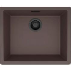 Valamu Elleci Zen 105 Limited, pealt/alt paigaldatav, käsitsi, Keratek, kakao K87, pruun