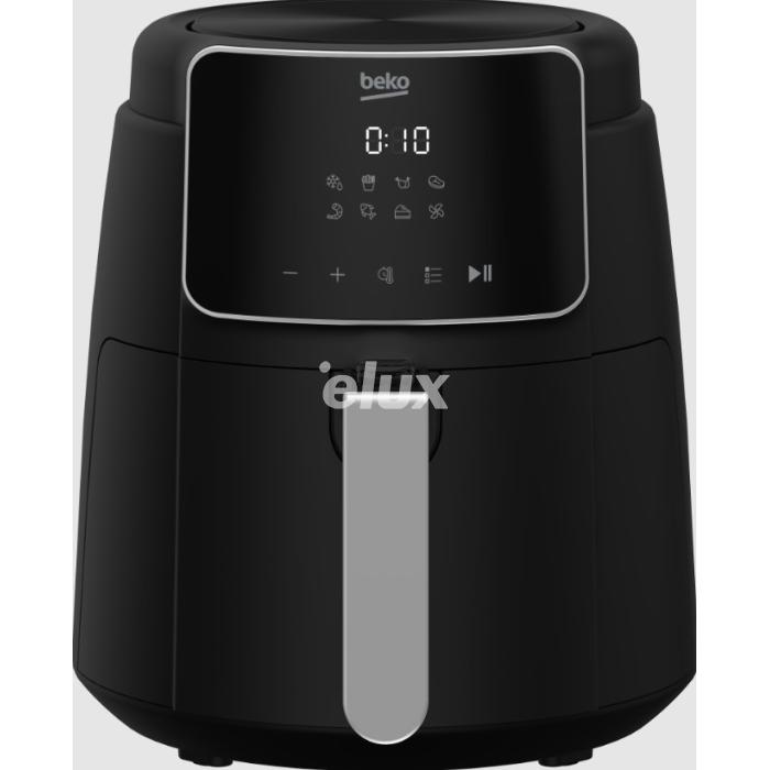 Фритюрница Beko, черная, объем 4,7л