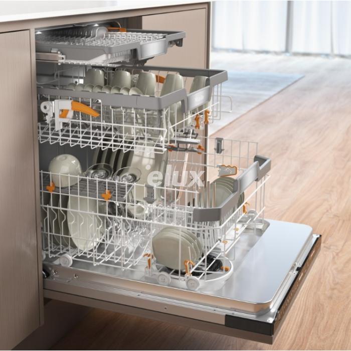 Nõudepesumasin Miele G 7790 SCVi K2o AD, integreeritav, 3 korvi, 60 cm, 41 dB, obsidiaanmust