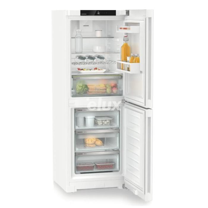 Külmik Liebherr Plus, 165,5 cm, 177/103 l, 35 dB, puutetundlik, NoFrost, valge
