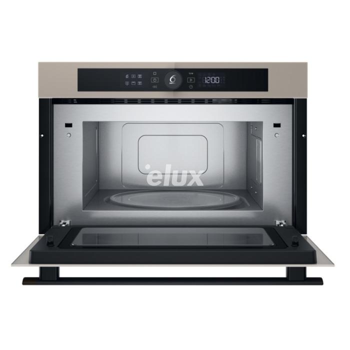 Микроволновая печь Whirlpool, встраиваемая, 31 л, 800/1000 Вт, бежевая