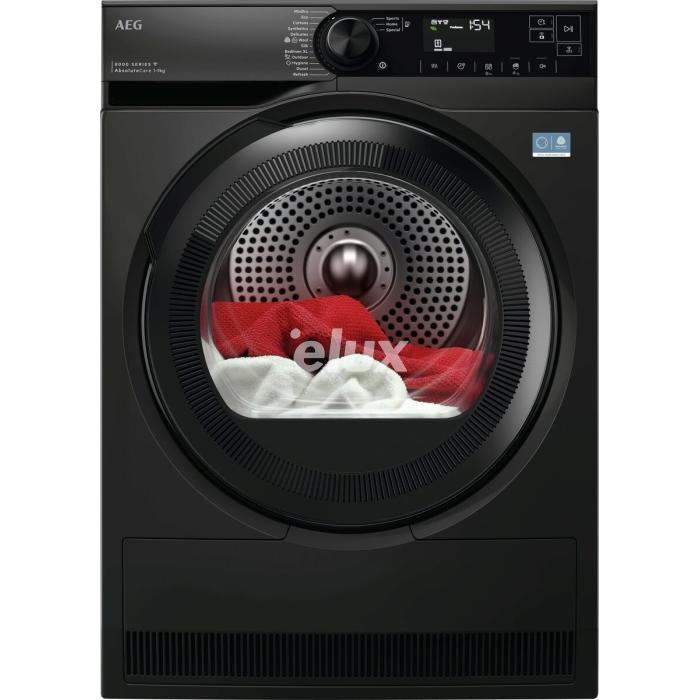 Kuivati AEG, soojuspumbaga, inverter, 9 kg, tumehall