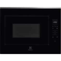 Mikrolaineahi Electrolux, integreeritav, 26 l, 900 W, must/rv teras
