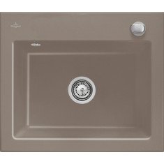 Valamu Villeroy&Boch, Subway 60S, 60 cm, pealt paigaldatav, nupuga, keraamiline, Timber