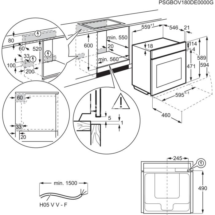 Ahi Electrolux, 72 l, A, katalüüs, kreem