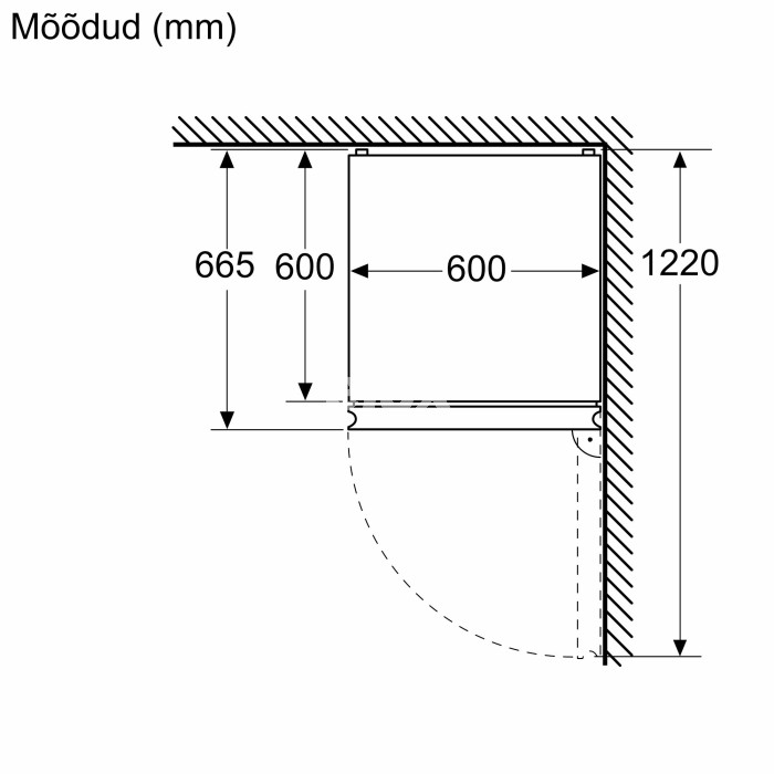 Külmik Bosch, 186 cm, 218/103 l, 35 dB, elektrooniline juhtimine, NoFrost, inox
