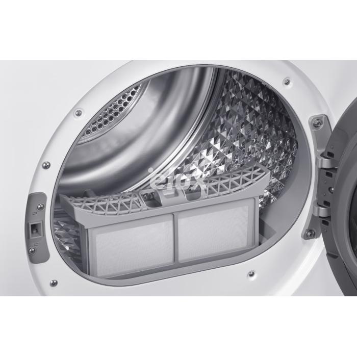 Kuivati Samsung, soojuspumbaga, 8 kg, LED ekraan, valge