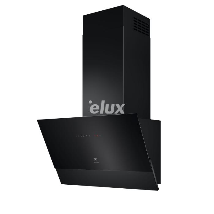 Õhupuhastaja Electrolux, seina, 60 cm, Hob2Hood, max 66 dB, 615 m3/h, must