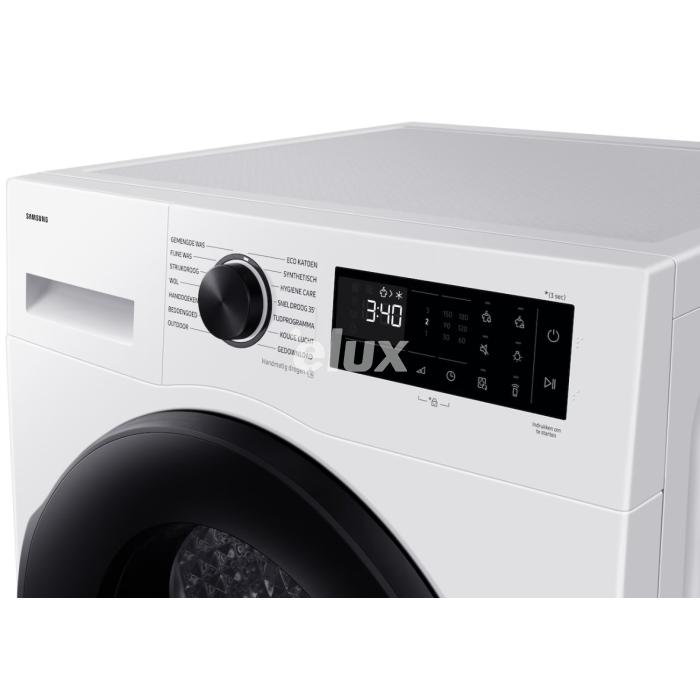 Kuivati Samsung, soojuspumbaga, 8 kg, LED ekraan, valge