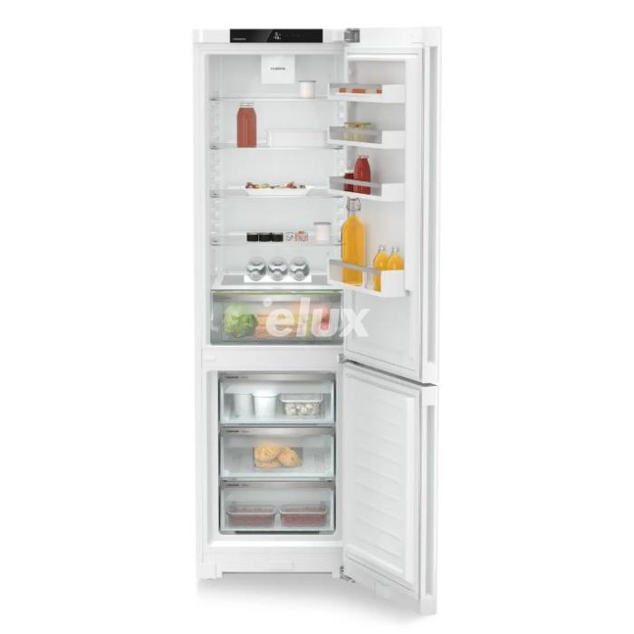 Külmik Liebherr, 201,5 cm, 268/103 l, 35 dB, puutejuhtimine, NoFrost, valge