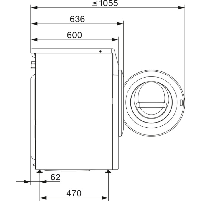 Pesumasin Miele WEI 875 WPS D lW, eestlaetav, 9 kg, 1600 p/min, inverter