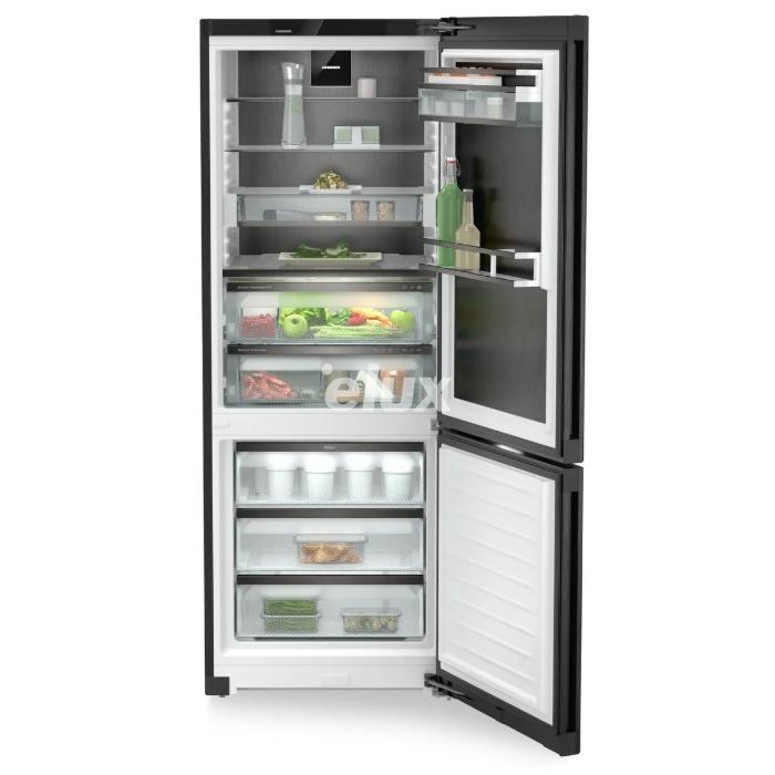 Külmik Liebherr, 201 cm, 335/138 l, 34 dB, NoFrost, puutetundlik, must