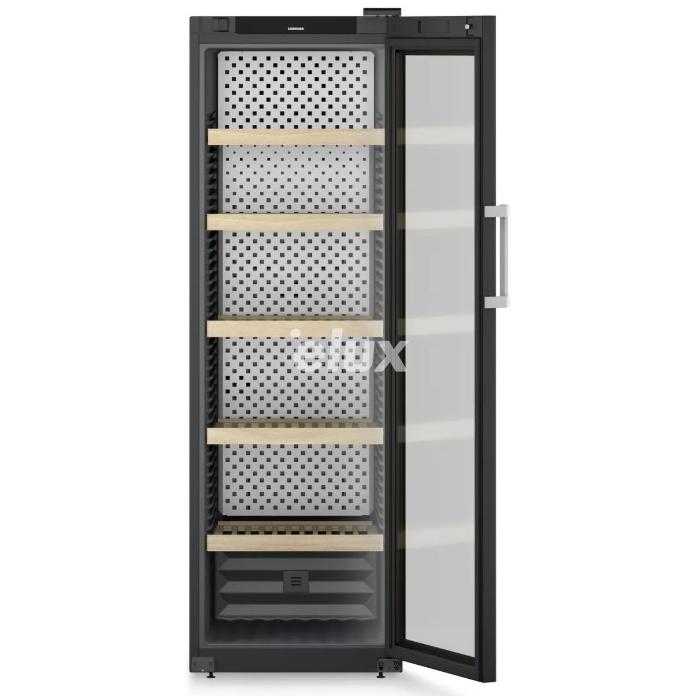 Veinikülmik Liebherr GrandCru, 188,4 cm, 229 pudelit, 38 dB, must