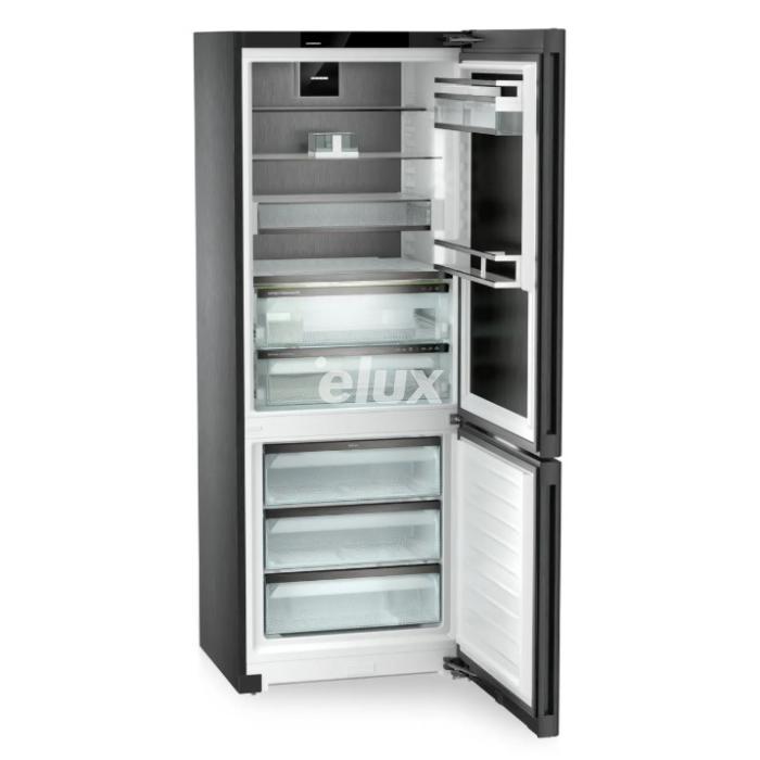Külmik Liebherr, 201 cm, 335/138 l, 34 dB, NoFrost, puutetundlik, must
