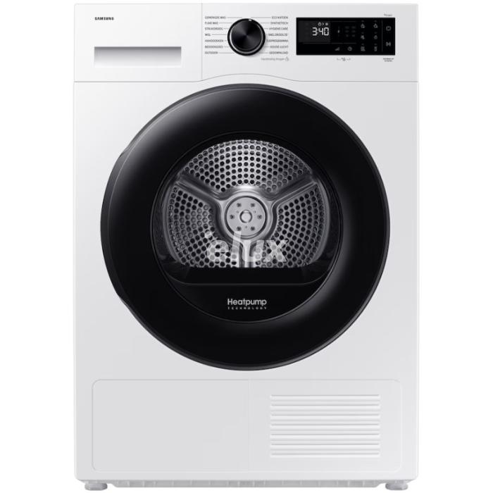Kuivati Samsung, soojuspumbaga, 8 kg, LED ekraan, valge