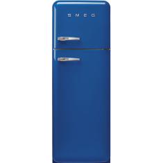 Külmik Smeg, 50-ndate stiil, 172 cm, 222/72 l, 34 dB, sinine
