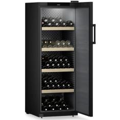 Veinikülmik Liebherr GrandCru, 168,4 cm, 196 pudelit, 38 dB, must