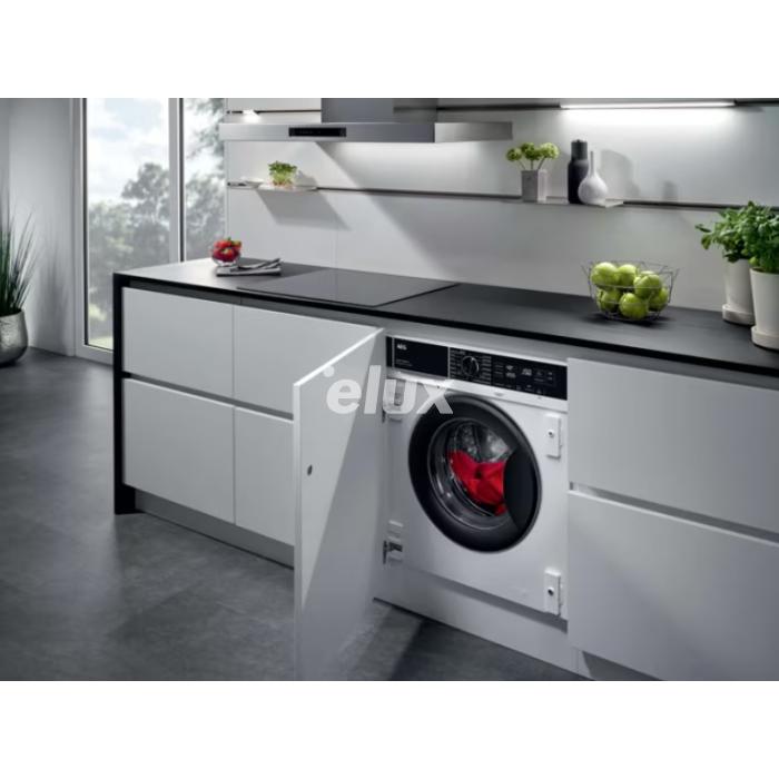 Pesumasin AEG, integreeritav, eestlaetav, inverter, 8 kg, 1400 p/min