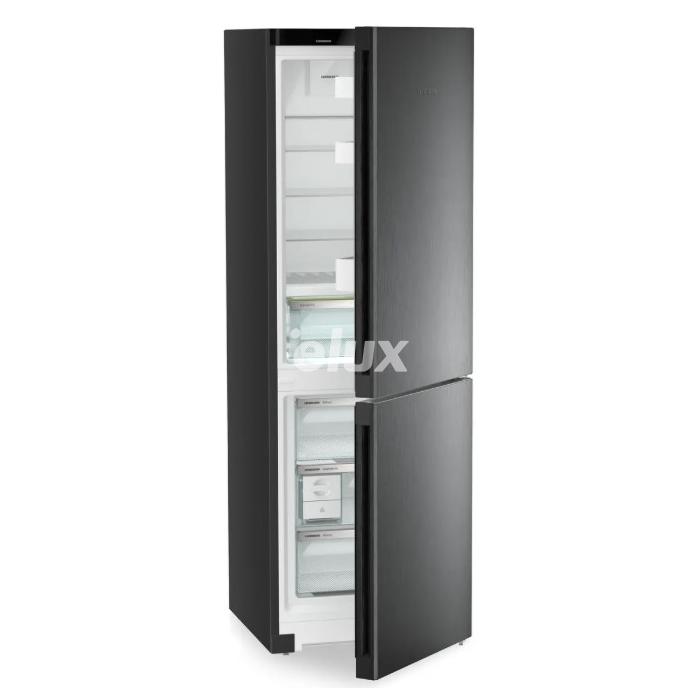 Külmik Liebherr Plus, 185,5 cm, 218/103 l, 34 dB, puutetundlik, NoFrost, must