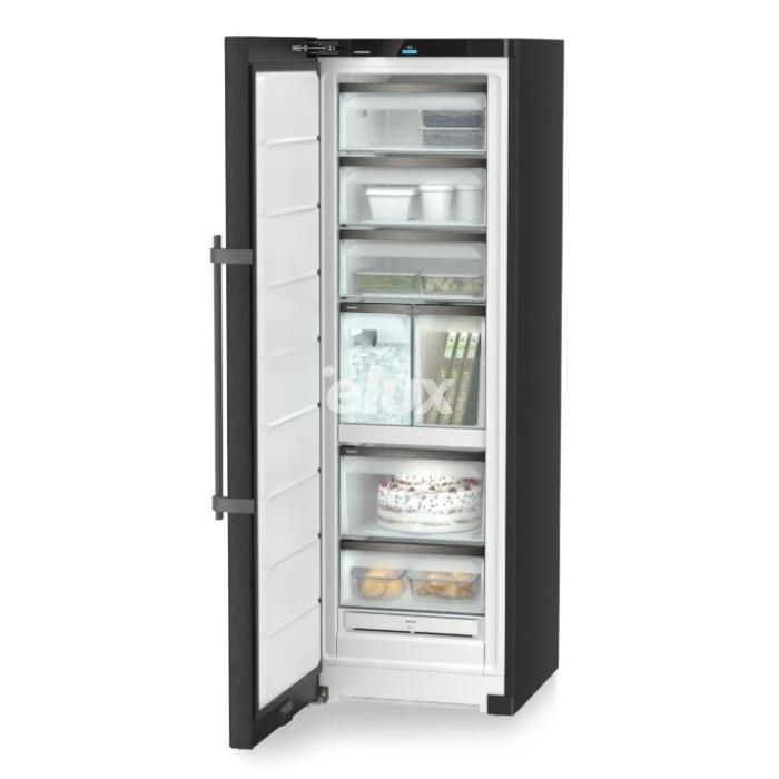 Sügavkülmik Liebherr, NoFrost, 185,5 cm, 278 l, 34 dB, must