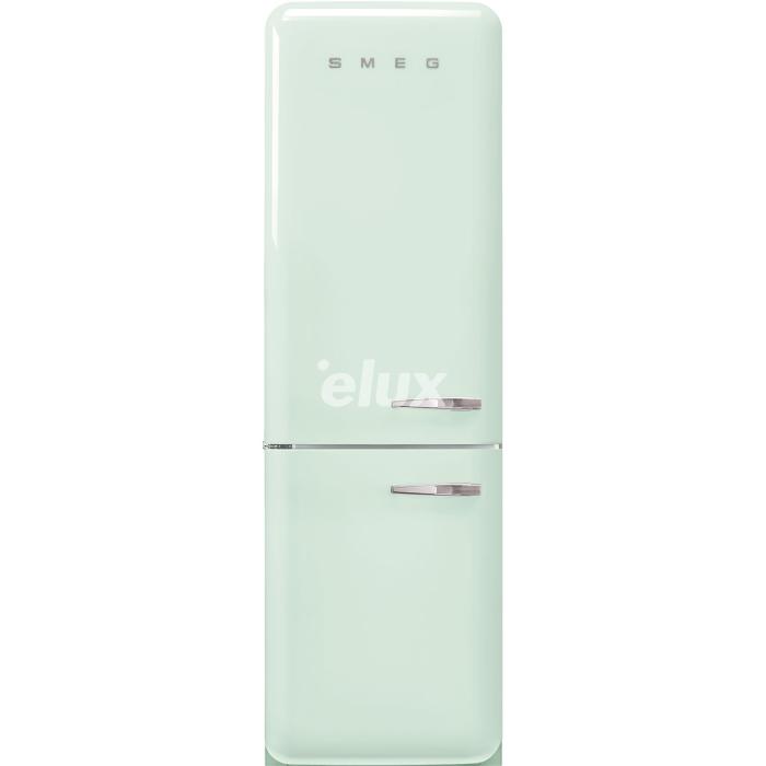 Külmik Smeg, 50-ndate stiil, 196 cm, 234/97 l, 35 dB, elektrooniline juhtimine, NoFrost, pastellroheline
