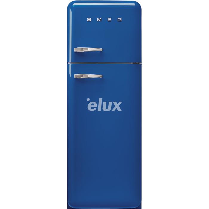 Külmik Smeg, 50-ndate stiil, 172 cm, 222/72 l, 34 dB, sinine