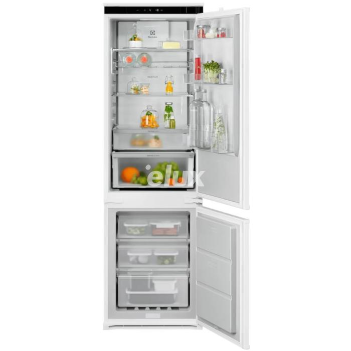 Külmik Electrolux, integreeritav, 177,2 cm, 186/62 l, 35 dB, NoFrost, valge