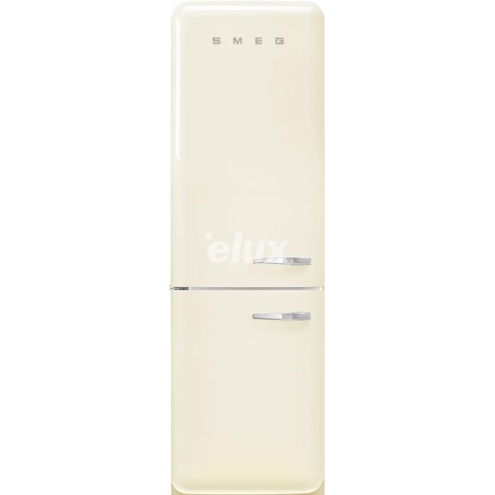 Külmik Smeg, 50-ndate stiil, NoFrost, 196 cm,  234/97 l, 35 dB, elektrooniline juhtimine, kreem