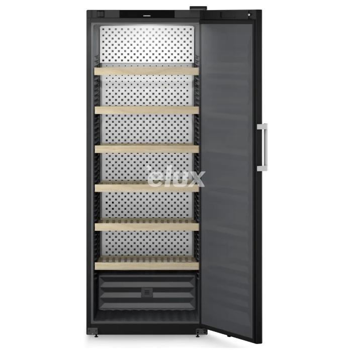 Veinikülmik Liebherr GrandCru, 204,4 cm, 324 pudelit, 38 dB, must