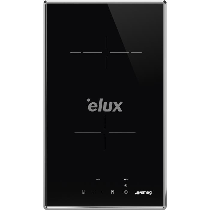 Pliidiplaat Smeg, Domino, 2 x Hilight, 30 cm, rv-raam, must