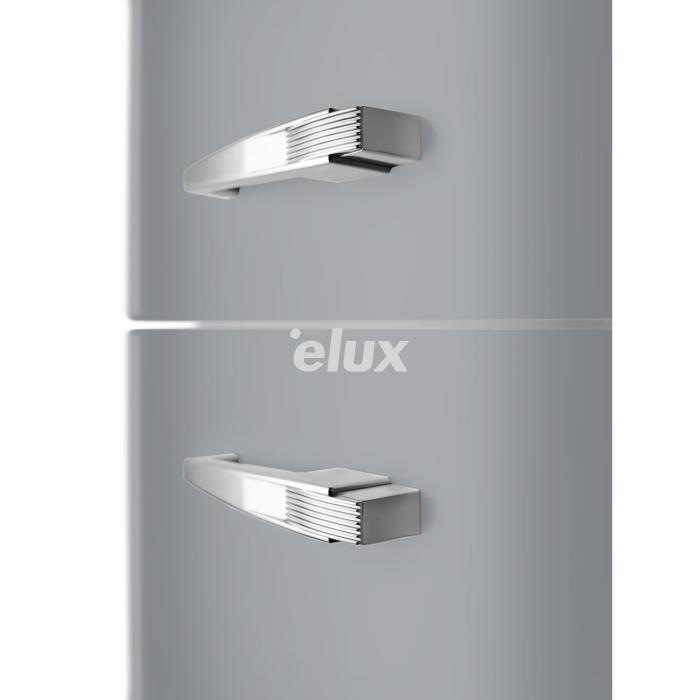 Külmik Smeg, 50-ndate stiil, NoFrost, 196 cm, 234/97 l, 35 dB, elektrooniline juhtimine, hõbedane