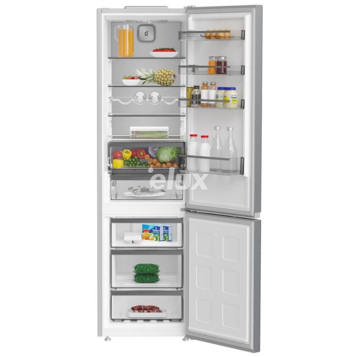 Külmik Whirlpool, 203,5 cm, 249/106 l, 32 dB, mehaaniline juhtimine, NoFrost, rv-teras
