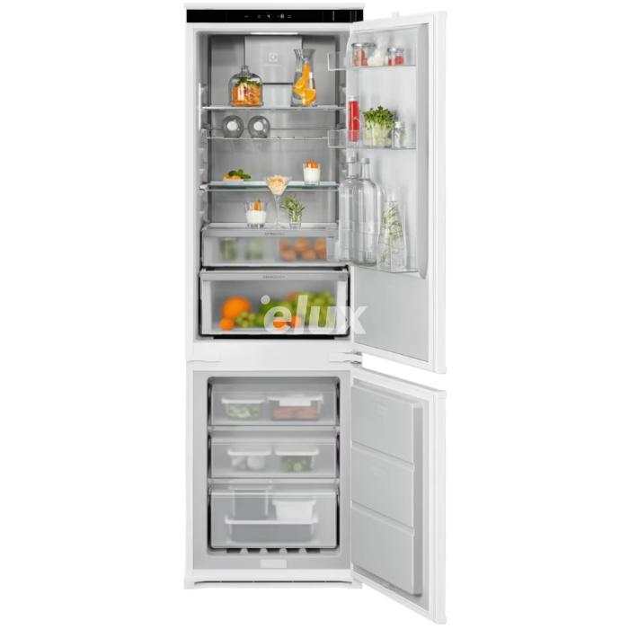 Külmik Electrolux, integreeritav, 177,2 cm, 186/62 l, 35 dB NoFrost, valge