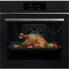 Ahi AEG, 72 l, A+, aurufunktsioon, pürolüüs, matt must/rv-teras