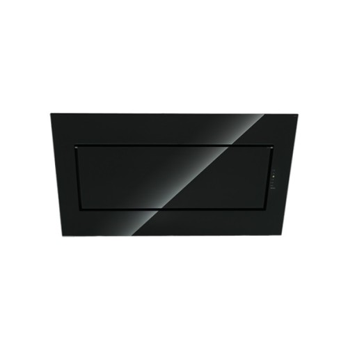 QUASAR.BLACK80EVO Seina õhupuhastaja Falmec QUASAR 80 cm, 800m3/h, LED 3 x 1,2 W (3200K), must klaas