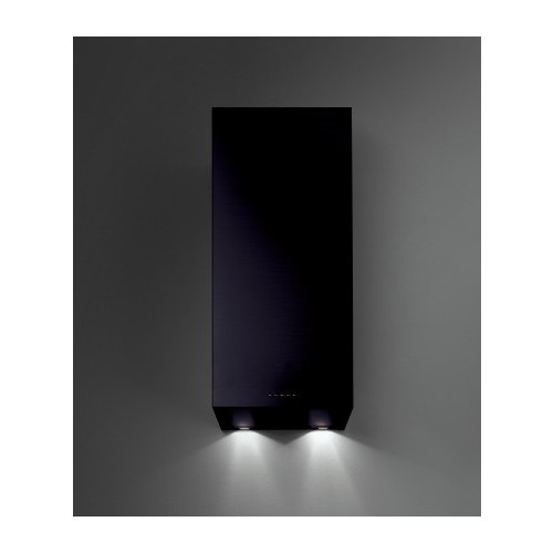 MIRA.BLACKW40 Seina õhupuhastaja Falmec Mira 40 cm, 800 m3/h, LED 2 x 1,2 W (3200K), must