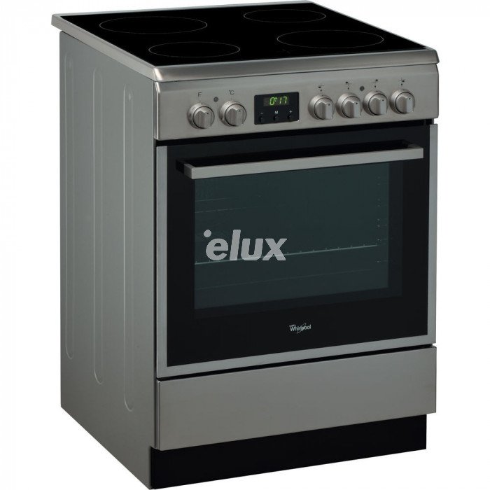 Elektripliit Whirlpool, 4 x Hilight, elektriahi, katalüüs, 60 cm, rv teras