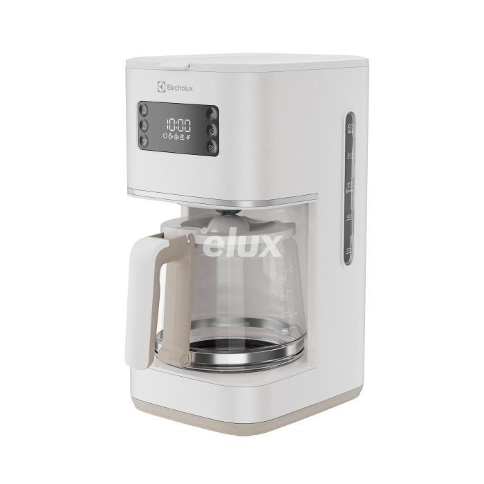 Фильтровая кофемашина Electrolux, 1000 Вт, белая.