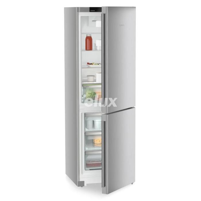 Külmik Liebherr Plus, 185,5 cm, 227/103 l, 35 dB, puutetundlik, NoFrost, rv teras
