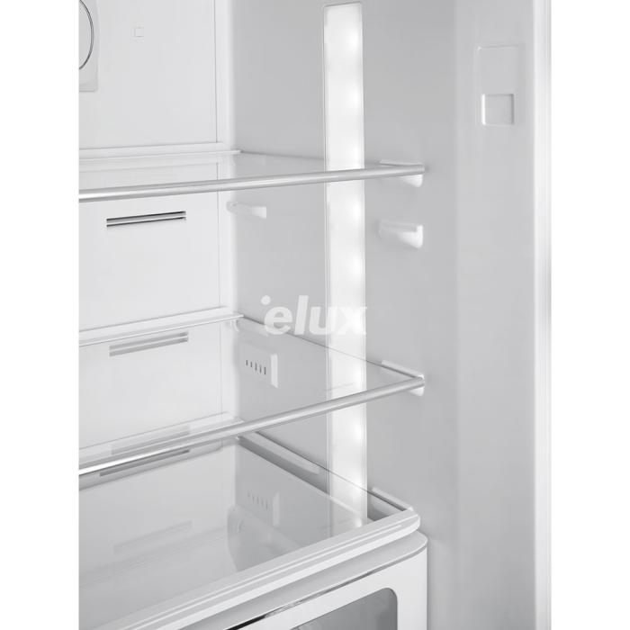 Külmik Smeg, 50-ndate stiil, NoFrost, 196 cm, 234/97 l, 35 dB, elektrooniline juhtimine, oranž