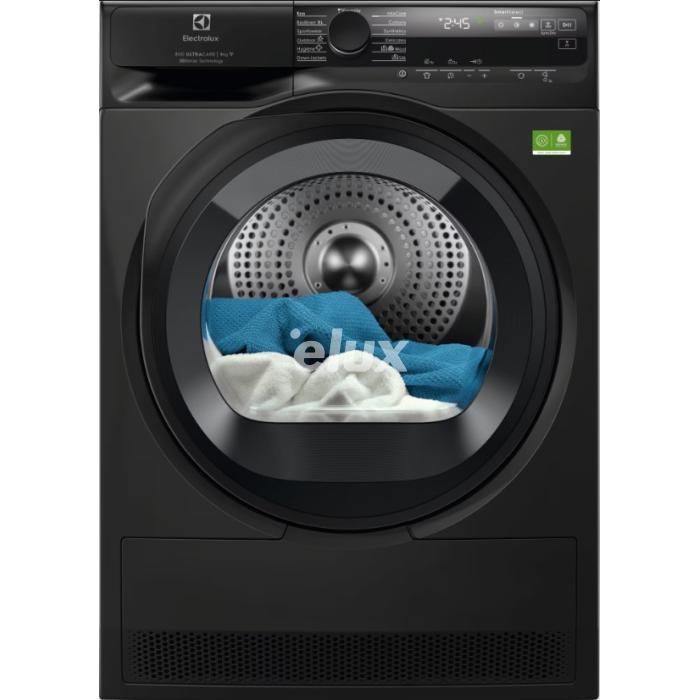 Kuivati Electrolux soojuspumbaga, 9 kg, inverter, must