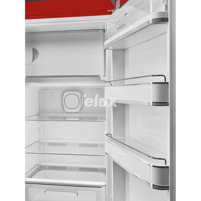 Külmik Smeg, 50-ndate stiil, 153 cm, 244/26 l, 35 dB, mehaaniline juhtimine, värviline