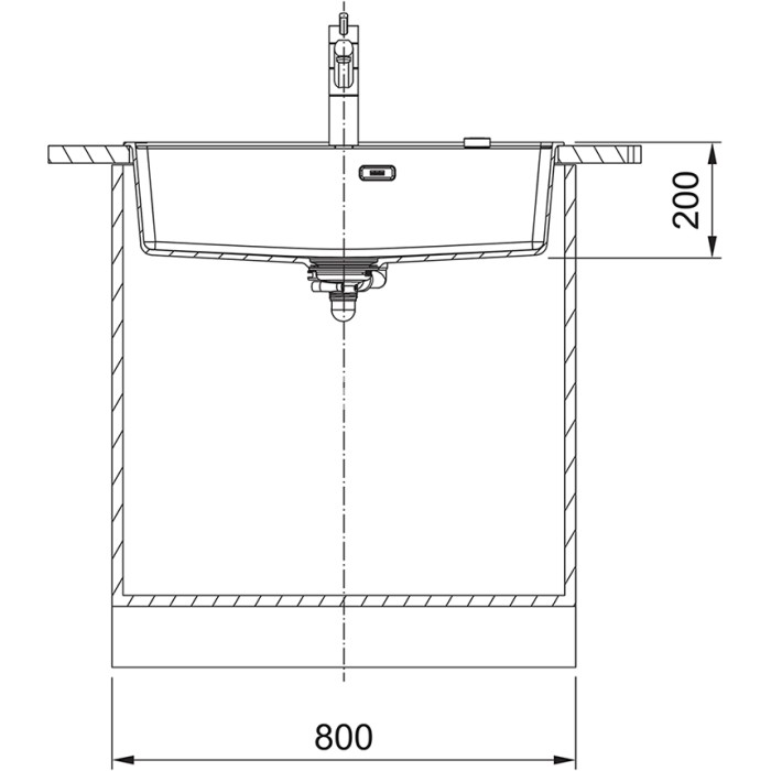 Valamu Franke MRG 610-72, matt must