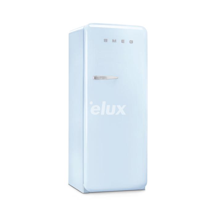 Külmik Smeg, 50-ndate stiil, 153 cm, 244/26 l, 35 dB, mehaaniline juhtimine, pastellsinine